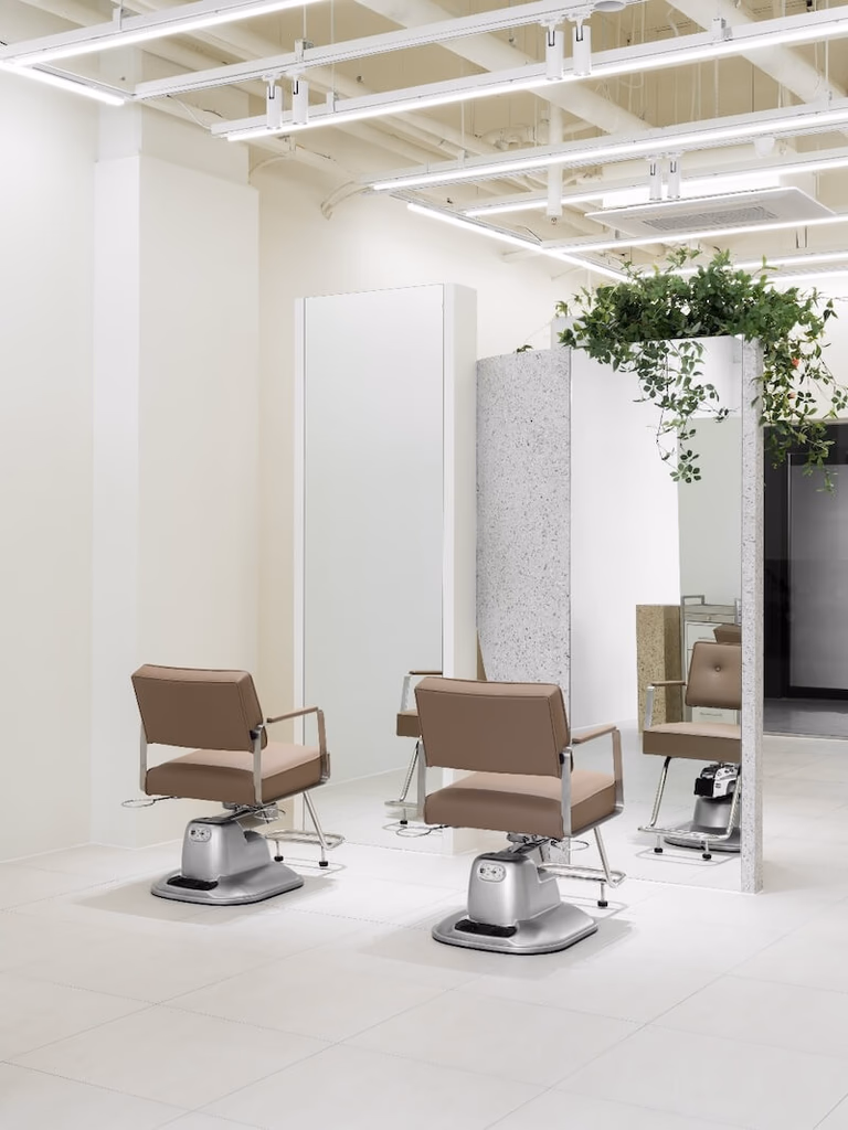 Interior of Lagom Hair Studio