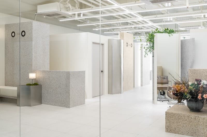 Interior of Lagom Hair Studio