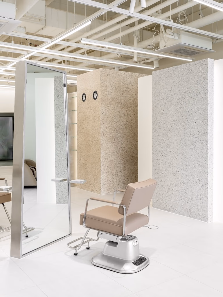 Interior of Lagom Hair Studio